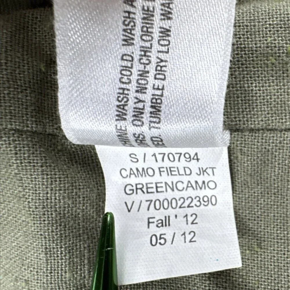 GAP Field Army Jacket Youth XXL 14 16 Camo Anorak Hooded Military Lined Canvas